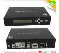 MODULATORE DI SEGNALE DIGITALE ENCODER COFDM QAM MD HD FULL HD CON IR CAMBIA CAN