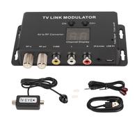 Modulatore digitale Convertitore da AV a RF Supporto ritorno IR PAL NTSC Memoria integrata Mixaggio di frequenza Alimentazione USB Display canale