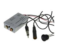 Modulatore FM universale stereo Mp3 antenna auto cavo autoradio adattatore Cinch Aux