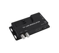 Modulatore RF Compatibile con , Convertitore Coassiale HD 1080P da 471,25 MHz A 885,25 MHz per TV, Console di Gioco, Decoder Satellitare, DVD, PC