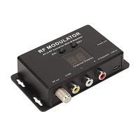Modulatore RF, Convertitore Professionale da Modulatore AV a RF PAL NTSC con Ripetitore IR per Set Top Box, DVR, Lettori DVD