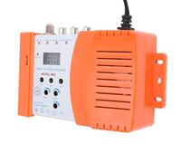 Modulatore RF, Modulatore AV a RF, Modulatore RF Compatto, Convertitore TV Audio Video, Adattatore Demodulatore con Ingresso/uscita Antenna e Interruttore Canale Amplificatore di