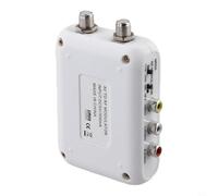 Modulatore RF per sistemi CATV NTSC - Convertitore HD AV a VHF con uscita CH3/CH4, impedenza 75Ω, ingresso/uscita RF di tipo F, alimentazione CC 5V (M65A) (NTSC)