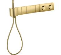 Module de thermostat AXOR Edge de taille manuelle Select 680/100 dissimulé pour 5 consommateurs, taille diamant, 46731990, 46731990, Colorazione: Ottica in oro lucido