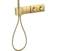 Module de thermostat AXOR Edge de taille manuelle Sélectionnez 470/100 dissimulé pour 2 consommateurs, taille diamant, 46701990, 46701990, Colorazione: Ottica in oro lucido