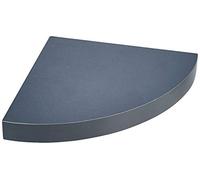 Modul'Home - Mensola a Sospensione, Pannello MDF, Pannello MDF, Grigio/Antracite, 25 x 25 x 3,4 cm