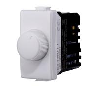 Moduli Bianchi, Compatibile Con Bticino Matix, interruttori, pulsanti, deviatori, dimmer, sensori, PIR, buzzer, Per Placche originali e compatibili (1x, dimmer)