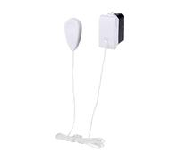 Moduli Bianchi, Compatibile Con Bticino Matix, interruttori, pulsanti, deviatori, dimmer, sensori, PIR, buzzer, Per Placche originali e compatibili (1x, pulsante con corda)