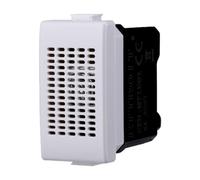 Moduli Bianchi, Compatibile Con Bticino Matix, interruttori, pulsanti, deviatori, dimmer, sensori, PIR, buzzer, Per Placche originali e compatibili (1x, suoneria)