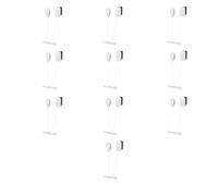 Moduli Bianchi, Compatibile Con Bticino Matix, interruttori, pulsanti, deviatori, dimmer, sensori, PIR, buzzer, Per Placche originali e compatibili (10x, pulsante con corda)