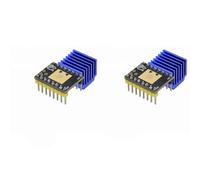Moduli driver passo-passo più silenziosi per stampanti 3D, TMC2208 | 256 microsteps, installazione UART, dissipatore di calore in alluminio, due tavole da officina