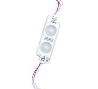 Moduli Led SMD 12V 1W 2 Led IP65 catena 20pz per insegne pubblicitarie Bianco freddo 6000K M LEDME