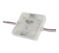 Moduli Led SMD 12V 2W 4 Led IP68 catena 20pz per insegne pubblicitarie Bianco freddo 6500K M LEDME