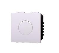 MODULI PRESE INTERRUTTORI SHUCKO PULSANTI TV DIMMER COMPATIBILE SERIE LIVING BIANCHI - ETTROIT (INT. TEMPORIZZATO)