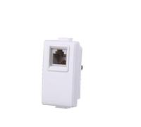 MODULI PRESE INTERRUTTORI SHUCKO PULSANTI USB DIMMER COMPATIBILE MATIX (MODULO PRESA TELEFONICA RJ11 1P BIANCO)