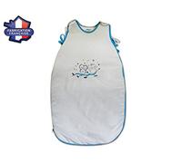Modulit - Sacco nanna sfoderabile Estate/Inverno Gufi Blu 0 - 6 mesi (65 cm)
