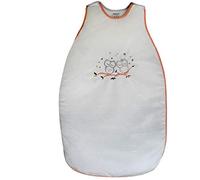 Modulit - Sacco nanna sfoderabile Estate/Inverno Gufi Corallo