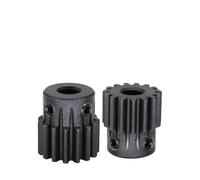 Modulo 1 Ingranaggio cilindrico 1M-15T/16T SC45# Materiale in acciaio al carbonio Diametro ingranaggio motore 4/5/6/6,35/7/8mm Accessori di trasmissione(6 mm,16 Teeth)