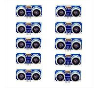 Modulo a ultrasuoni da 10 pezzi - Sensore di misurazione della distanza SR04 per robot nano R3 Duemilanove