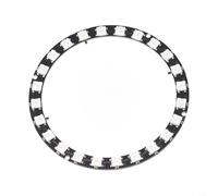 Modulo ad anello indirizzabile RGB LED per Arduino WS2812 5050, 5 V controllabile individualmente con pin di ingresso/uscita dati per progetti fai da te, 1 confezione (24ELD)