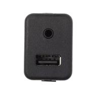 Modulo Adattatore AUX Attacco Compatibile Con Cadillac Per SRX Con Presa Di Tipo 1 2010 2011 2012 Presa Audio Ausiliaria AUX Jack Porta USB Ricarica Per Modulo Pezzi Di Ricambio