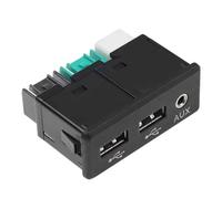 Modulo Adattatore AUX Attacco Compatibile Con Nissan Per Maxima 795405013 Doppia Porta USB E Presa Di Ingresso AUX Funzione Di Ricarica Sostituzione Presa USB