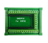 Modulo adattatore for morsettiera a vite for montaggio su guida DIN ESP32S ESP-WROOM-32 ESP32 PLC Controllori industriali(With Rail Box)