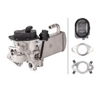 HELLA 6NU 358 167-031 Modulo EGR, elettrico, 5a... poli, con guarnizioni, con radiatore-EGR, con valvola AGR(ricircolo gas scarico)
