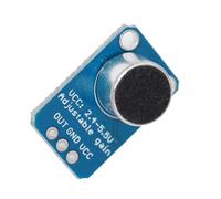 Modulo Amplificatore Microfono Elettrete, Modulo Preamplificatore con Tecnologia di Trasmissione del Suono MAX4466 per Registrazione, Riconoscimento Vocale
