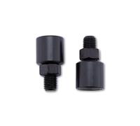 Shin Yo M10 x 1,25, eliminatore di vibrazioni dello specchio M10 x 1 male Nero