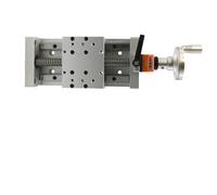 Modulo attuatore lineare con tavolo scorrevole manuale da 50-1000 mm di corsa effettiva con display digitale, contatore di posizione, volantino XYZ(Horizontal Display,100mm Stroke)