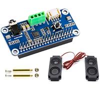 Modulo Audio HAT per Raspberry Pi 4B/3B+/3B/2B/B Zero/Zero W/Pi Zero WH, WM8960 Hi-Fi Scheda Audio HAT Stereo CODEC, Play/Record