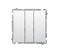 MODULO BIANCO CONNETTORE 3X MORSETTI A MOLLA 10AX BMW31.01/11