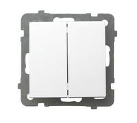 MODULO BIANCO CONNETTORE UNIVERSALE 2X MORSETTI AS LP-10G/m/00