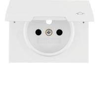MODULO BIANCO PIASTRELLA PRESA 1X Z/U CON SPORTELLO 3965777109