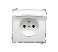 MODULO BIANCO PRESA 1X Z/U CON COPERCHI CON BASIC BMGZ1BZ.01/11
