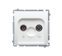 MODULO BIANCO PRESA TV FINE-SEPARATA BASIC BMZAR1/1.01/11