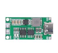 Modulo caricabatterie tipo C a 8,4 V tensione di boost scheda di ricarica batteria al litio con protezione cortocircuito per progetti di elettronica fai te scheda PCB verde 1 (Ingresso 4A Ricarica