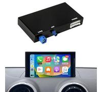 Modulo CarPlay e Android Auto | per Audi A3 8V 2013-2019 Wireless e Cablato | Interfaccia Multimediale Plug & Play | Compatibile MMI Originale | Comandi al Volante | Navigazione | Bluetooth