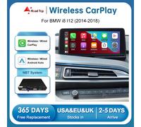 Modulo CarPlay wireless Road Top Android Auto per BMW i8 I12 NBT System 2014-2018 con funzioni di riproduzione per auto AirPlay Mirror Link