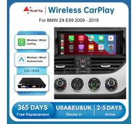 Modulo CarPlay wireless Road Top per BMW Z4 E89 CIC EVO System 2009-2018, con funzione di riproduzione per auto Android Auto Airplay Mirror Link