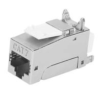 Modulo CAT7 Gigabit da 90 gradi senza modulo strumento Punch Down Modulo informativo RJ45 schermato
