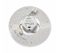 Modulo circolina led 3 luci disco ricambio per plafoniera 17 w 15 cm 3 cct ca16