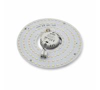 Modulo circolina led 3 luci disco ricambio per plafoniera 24 w 19 cm 3 cct