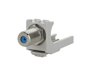 MODULO COASSIALE METZ CONNECT 130898-01-I, Cavi coassiali con connettore F, Argento, Grigio
