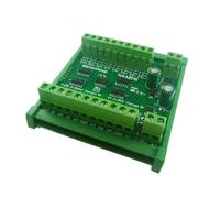 Modulo collettore di ingresso analogico di corrente DC 12-24V 8-24CH 4-20MA for scheda RS485 MODBUS RTU for sensore di pressione termocoppia PT100 K(16CH With Box)