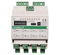 Modulo Comelit Simplehome 9 ingressi e 8 uscite 16A su DIN SHIOM9816