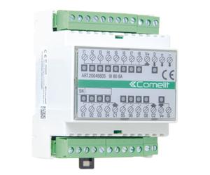 Modulo Comelit Simplehome 9 ingressi e 8 uscite 6A su DIN 20046605