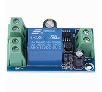 Modulo Commutatore Automatico Batteria DC 12-48V 10A | Tensione Rilevata, Morsetti a Vite, Scambio Istantaneo, Per Allarmi e Luci, Adatto a Sistemi di Sicurezza