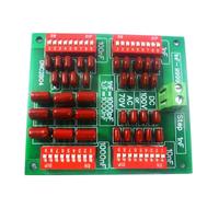 Modulo condensatore programmabile regolabile - Gamma da 1 nF a 9999 nF, risoluzione 1 nF, pellicola in polipropilene, basato su PCB, morsettiera a vite, per esperimenti di laboratorio e progettazione